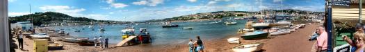 Panorama of Shaldon and Teignmouth