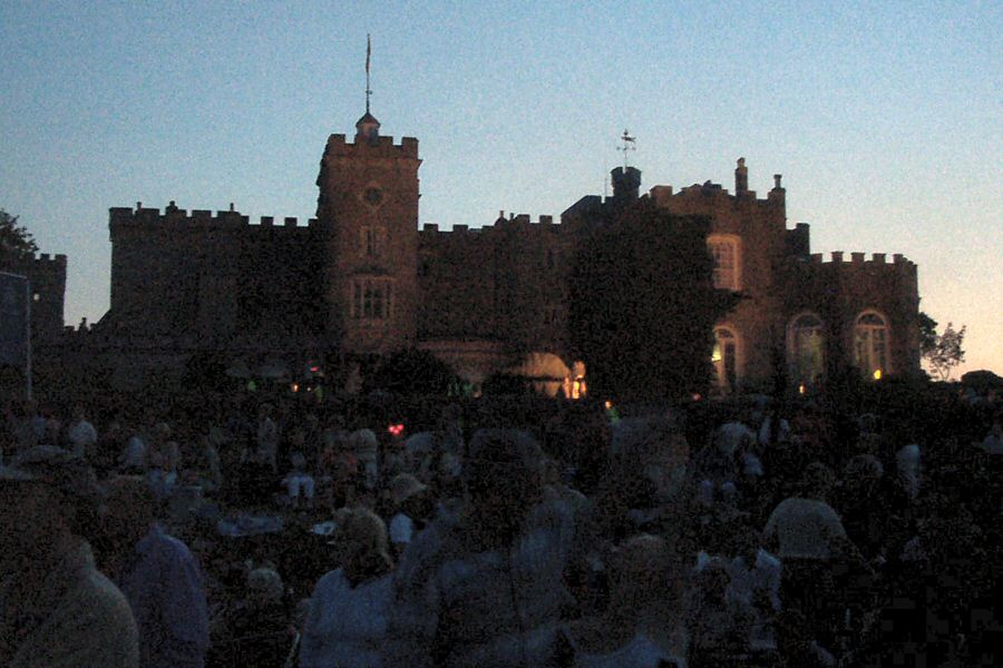 Castle by night