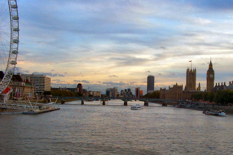 From Hungerford Bridge