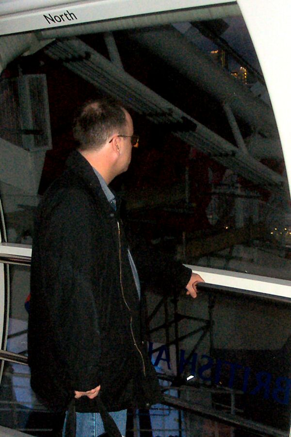 Anthony looks towards home