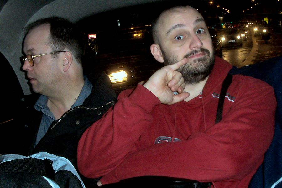 In Zizzis, on Charlotte Street