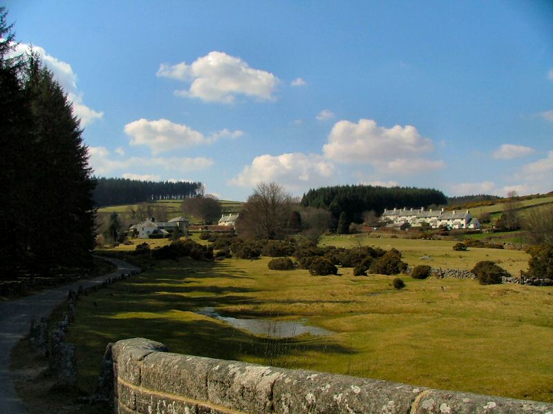 View from Bellever Bridge