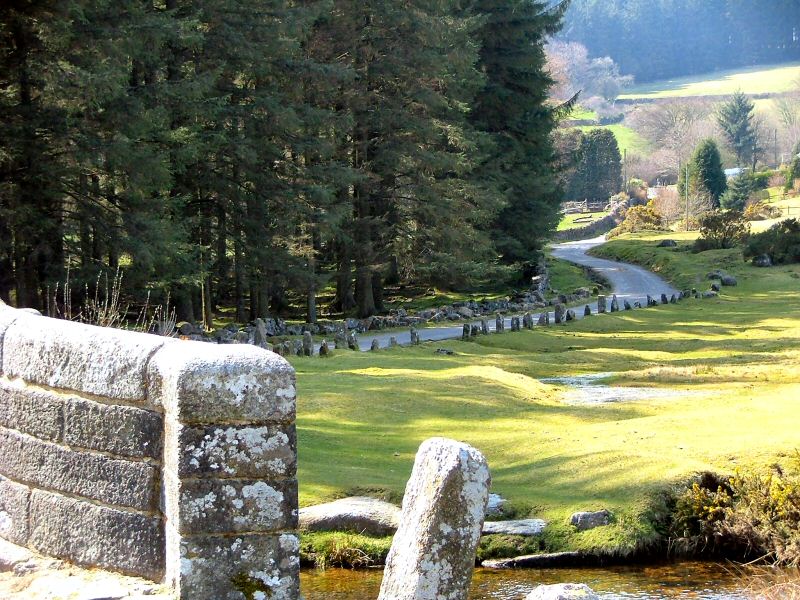 View from Bellever Bridge